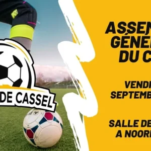 Assemblée générale du club le 9 Septembre 2022 à Noordpeene