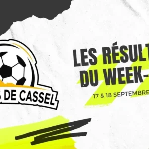 Les résultats du week-end (17-18 Septembre 2022)