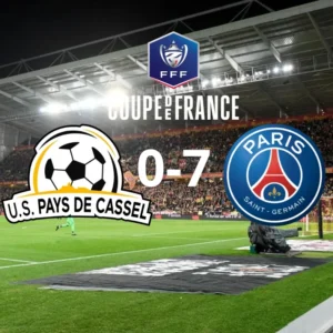 Fin de l’aventure Coupe de France – USPC 0-7 PSG