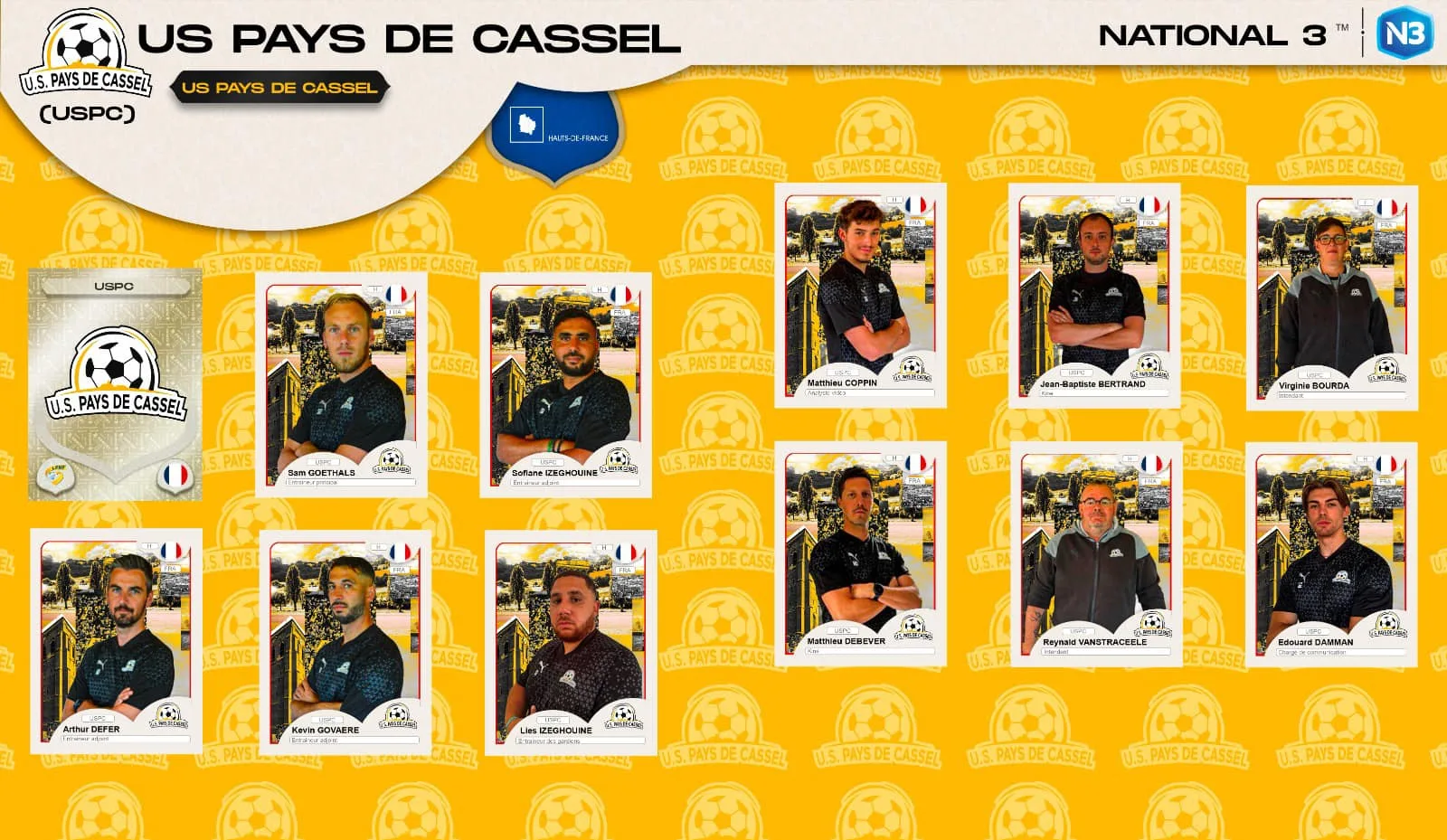 Staff N3 saison 2024 2025